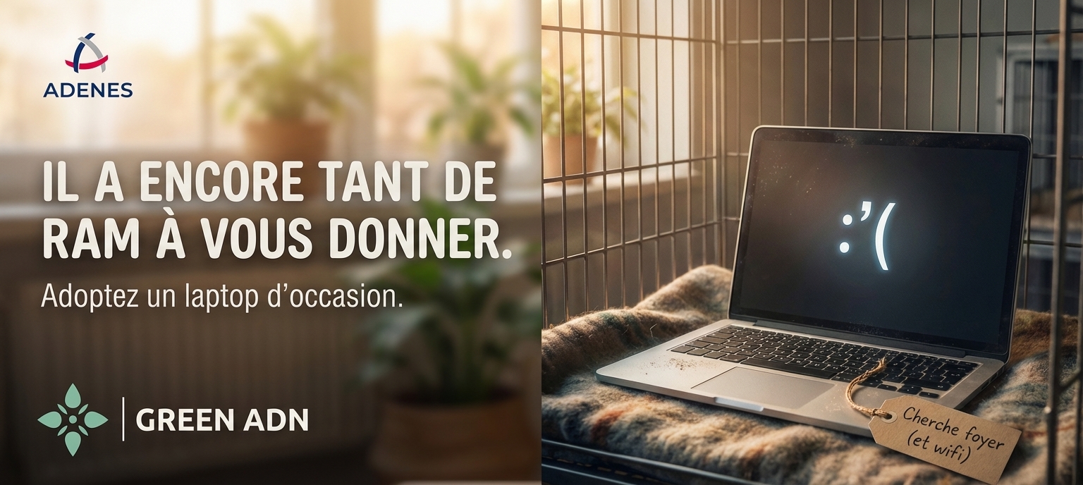 Adoptez un ordinateur d'occasion !